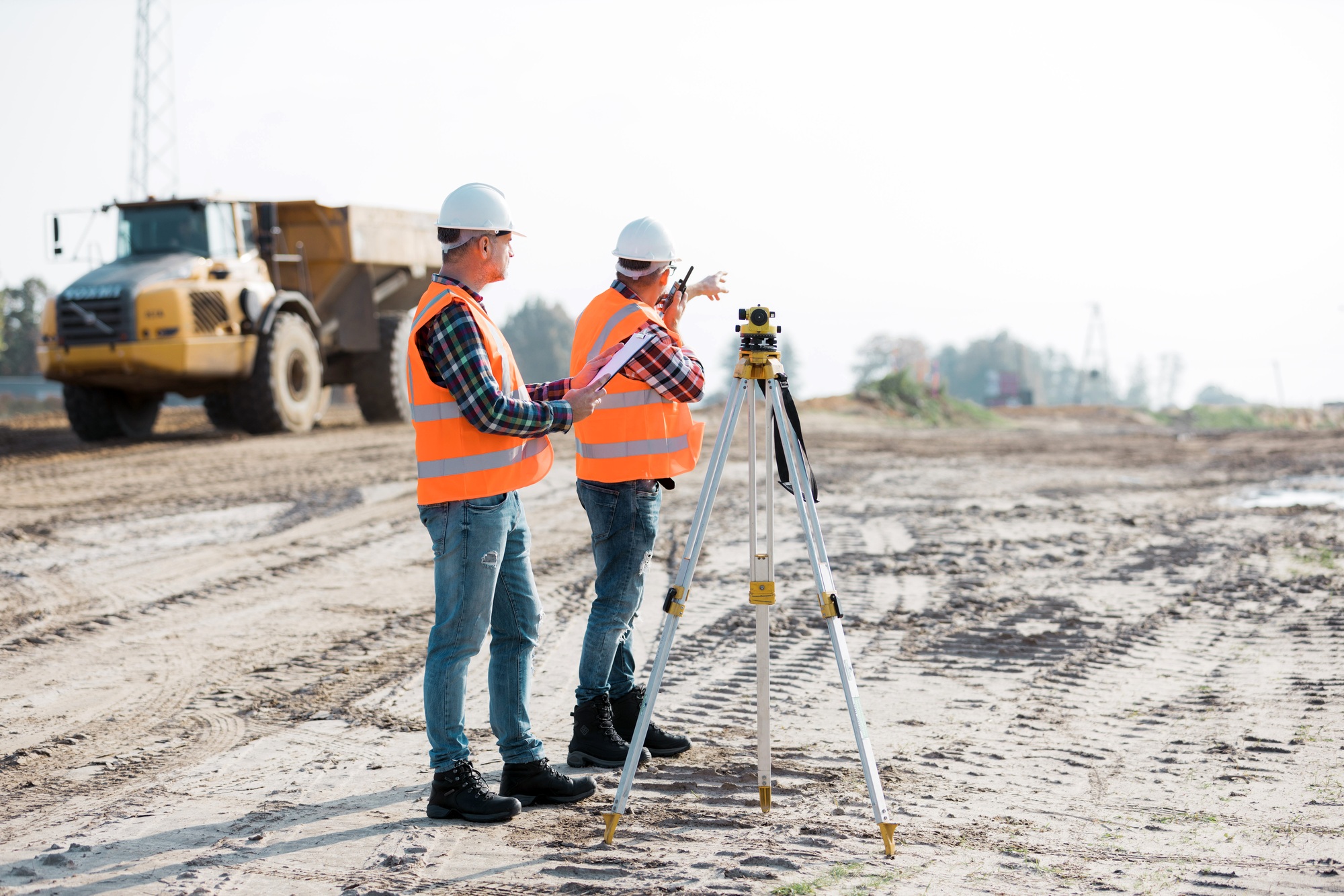 Checking the constraction site